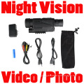 China wholesale GZ270012 cheap night vision monocular portable infrared night vision video camera